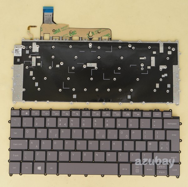 UK GB British Keyboard for Laptop Samsung GH9844463A BIH4M9W0124, Backlit, Black No Frame
