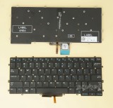 Azubay.com US UI English Keyboard for DELL Latitude 7370 0KTYW0, Backlit, Black, Pulled