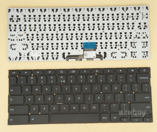 US UI English Keyboard for ASUS 0KNB0-112AUI00 AE0C7R00010 0C7 9Z.N8LSQ.01D NSK-UZ9SQ 1D, Black No Frame
