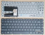 Azubay.com US UI English Keyboard for HP Pavilion 14-E 14-E000 14-F 14-F000, Black No Frame