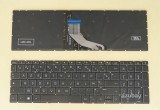 French Keyboard AZERTY Français Clavier for HP Pavilion Gaming 15-CX000 15-cx0000nf 15-cx0001nf 15-cx0002nf 15-cx0003nf 15-cx0004nf 15-cx0005nf 15-cx0006nf 15-cx0007nf 15-cx0008nf 15-cx0009nf 15-cx0010nf 15-cx0012nf 15-cx0014nf 15-cx0017nf 15-cx0018nf 15-cx0019nf 15-cx0021nf 15-cx0023nf 15-cx0024nf 15-cx0025nf 15-cx0998nf 15-cx0999nf, White Backlight, Black No Frame