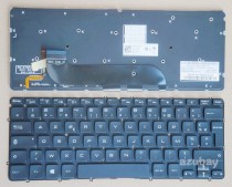 French Keyboard AZERTY Français Clavier for Laptop DELL 05PK3C AED13F01110 MP-11C76F0J920W, Backlit, Black No Frame