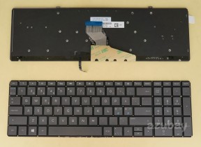 Scandinavian Nordic Danish Norwegian Swedish Finnish Keyboard Dansk tastatur Norsk tastatur Suomi näppäimistö Svensk tangentbord for HP Spectre x360 15-ch000 15-ch000no 15-ch001no 15-ch002no 15-ch003no 15-ch004no 15-ch005no 15-ch006no 15-ch011no, Backlit, Black No Frame