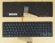 Belgian Keyboard AZERTY BE Belge Belgium Clavier Toetsenbord for HP NSK-XNJBQ BEL, L30531-A41 AEX38B00020 9Z.NEZBQ.J1A, Backlit, Dark Blue No Frame