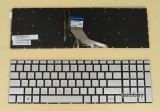 Azubay.com  Latin LAS Spanish Keyboard LA Teclado for HP G7B&G7C SG-93410-X9A SN6167BL, Backlit, Silver No Frame