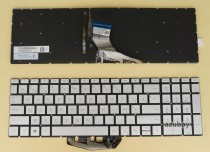 Belgian Keyboard AZERTY BE Belge Belgium Clavier Toetsenbord for HP Pavilion 15-cw0145nb 15-cw0146nb 15-cw0999nb 15-cw1000 15t-cu000 15z-cw000, Pavilion x360 15-cr0000 15-cr0001nb 15-cr0070nb 15-cr0160nb 15-cr0161nb 15-cs0000 15-cs0012nb 15-cs0019nb 15-cs0038nb 15-cs0040nb 15-cs0059nb 15-cs0072nb 15-cs0077nb 15-cs0078nb 15-cs0090nb 15-cs0096nb 15-cs0108nb 15-cs0109nb 15-cs0113nb, Backlit, Silver No Frame