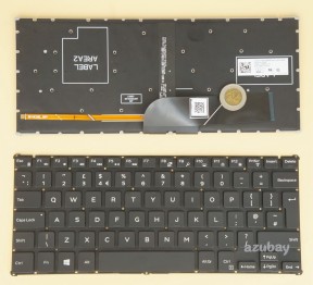 UK GB British Keyboard for Dell 0JT6X7 NSK-LUBBW 0U, 490.06807.0D0U, Backlit, Black No Frame