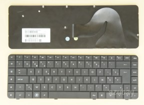 Belgian Keyboard AZERTY BE Belge Belgium Clavier Toetsenbord for HP 609877-A41 605922-A41, Black