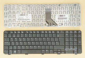 Spanish Keyboard SP Español Teclado for Laptop HP AE0P7P00110 532809-071, Black