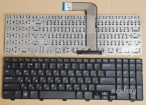 Russian Keyboard RU русский Клавиатура for Dell New Inspiron 15R N5110 M511R, Black with Frame