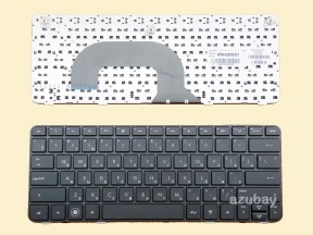 Russian Keyboard RU русский Клавиатура for HP Pavilion DM1-3000 DM1-3100 DM1-3200 dm1-3100er dm1-3200er dm1-3201er, Black with Frame