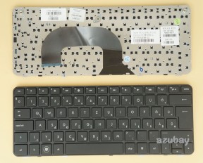 Hungarian Keyboard Magyar HG HU QWERTZ Billentyűzet for HP V110303AK1 HG HPMH-626389-211 626389-211 636977-211, Black with Frame