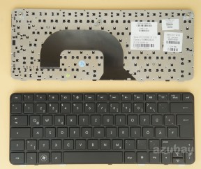 German Keyboard DE QWERTZ Deutsche Tastatur for HP Pavilion DM1-3000 DM1-3100 DM1-3200 dm1-3200sg dm1-3101eg dm1-3101sg dm1-3185eg, Black with Frame
