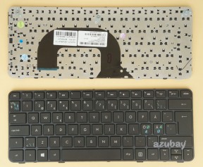 Scandinavian Nordic Danish Norwegian Swedish Finnish Keyboard Dansk tastatur Norsk tastatur Suomi näppäimistö Svensk tangentbord for HP Pavilion DM1-4000 DM1-4100 DM1-4200 dm1-4300 dm1-4400 dm1-4034eo dm1-4035eo dm1-4100eo dm1-4110eo dm1-4115eo dm1-4120eo dm1-4190eo dm1-4301so dm1-4401eo, Black with Frame