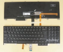 UK GB British Keyboard for Laptop Dell Alienware 17 R4 0MYC43 PK131QB1A15, NSK-EE0BC 0U, RGB Backlit, Black, Pulled