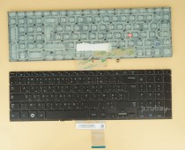 Arabic French AF Keyboard for Samsung NP700Z7C 700Z7C 700Z7E NP700Z7E, Backlight version without backlight board, Black No Frame
