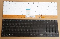 Italian Keyboard IT Tastiera Italiana for Samsung NP700Z7C 700Z7C 700Z7E NP700Z7E, Backlit, Black No Frame