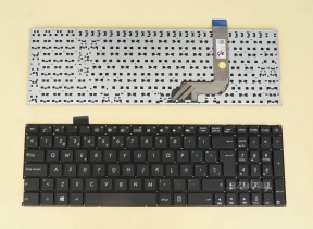 Spanish Keyboard SP Español Teclado for Laptop ASUS 0KN1-261SP12 MP-13K96E0-528C, Black