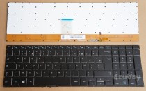 French Keyboard AZERTY Français Clavier for Samsung NP700Z7C 700Z7C 700Z7E NP700Z7E, Backlit, Black No Frame