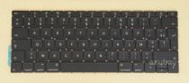 French Keyboard AZERTY Français Clavier for Apple MacBook Pro 13 Retina A1708 Y2016-Y2017, Black No Frame