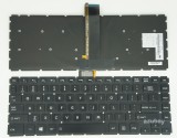 Azubay.com US UI English Keyboard for Toshiba Satellite MP-13R53USJ930 6037B0096202, Backlit, Black No Frame