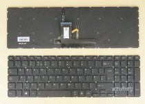 UK GB British Keyboard for Laptop Toshiba Satellite TBM15K56GBJ698 PK131NM2B05 Backlit, Black No Frame