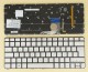 Belgian Keyboard AZERTY BE Belge Belgium Clavier Toetsenbord for HP Spertre 743897-A41 MP-13J76B0J886, Backlit, Silver No Frame