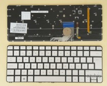 Portuguese Keyboard PT Português Teclado for HP Spertre 13 Pro, Spertre 13-3000 13-3000sp 13-3001sp 13-3000ep 13-3001ep 13-3004ep Ultrabook, Backlit, Silver No Frame
