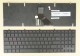 US UI English Keyboard for Clevo Sager MP-13H83USJ43094 6-80-W67C0-010-1H, White Backlight and Red Letters, Black with Frame