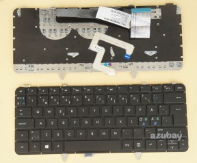 Scandinavian Nordic Danish Norwegian Swedish Finnish Keyboard Dansk tastatur Norsk tastatur Suomi näppäimistö Svensk tangentbord for HP AESPSN01010 SPS V129446AK2 NE, Backlit, Black No Frame