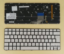 Scandinavian Nordic Danish Norwegian Swedish Finnish Keyboard Dansk tastatur Norsk tastatur Suomi näppäimistö Svensk tangentbord for HP Spertre 13-3000 13-3002eo 13-3001eo 13-3060eo 13-3000eo 13-3055eo Ultrabook, Backlit, Silver No Frame