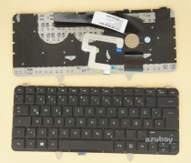 German Keyboard DE QWERTZ Deutsche Tastatur for HP SPS AESPSG01010 V129446AK2 GR, Backlit, Black No Frame