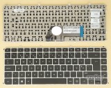 Azubay.com  Portuguese Keyboard PT Português Teclado for Laptop HP MP-11M76P06698 PK130QJ1B16 692759-131 693828-131 Sleekbook and Ultrabook Touchsmart, Black with Silver Frame
