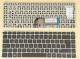 Turkish Keyboard TR Türkçe klavye for Laptop HP Envy MP-11M76TQ6698 PK130QJ1B19 692758-141 693827-141 Sleekbook and Ultrabook Touchsmart, Black with Silver Frame
