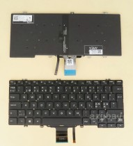 Scandinavian Nordic Swedish Finnish Norwegian Danish Keyboard for DELL Latitude 5300 2 in 1, Latitude 7300 5300 Backlit, Pulled
