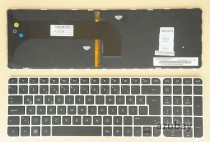 Turkish Keyboard TR Türkçe klavye for HP Pavilion Envy 691559-141 690534-141 PK130R12Z00 9Z.N8MLN.101 V134702AK1 TR, PK130R11A21, Backlit, Black with Silver Frame