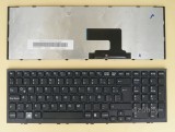 Azubay.com Latin LAS Spanish Keyboard LA Teclado for Sony VAIO VPCEE VPC-EE, Black with Frame