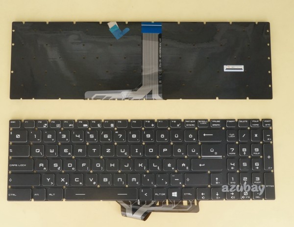 Hungarian Magyar HG HU QWERTZ Billentyűzet for Laptop MSI GE73, GE73 7RC RAIDER, GE73 7RD RAIDER, GE73 RAIDER 8RD, GE73 RAIDER 8RE, GE73 RAIDER 8RF, GE73VR 7RE RAIDER, GE73VR 7RF RAIDER, GE73VR RAIDER, GE75 RAIDER 10SE, GE75 RAIDER 10SF, GE75 RAIDER 10SFS, GE75 RAIDER 10SGS, GE75 RAIDER 8RE, GE75 RAIDER 8RF, GE75 RAIDER 8SE, GE75 RAIDER 8SF, GE75 RAIDER 8SG, GE75 RAIDER 9SE, GE75 RAIDER 9SF, GE75 RAIDER 9SG, Per-Key RGB Backlight, Black