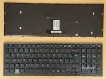 Brazilian Portuguese Keyboard Brazil BR-PT Brasil Teclado for Sony MP-09L28PA-886 550102M08-515-G C1003003025 148793161, Black with Frame