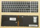 French Keyboard AZERTY Français Clavier for HP Pavilion Envy m6-1170sf m6-1173sf m6-1201sf m6-1250sf m6-1251sf m6-1256sf m6-1260ef m6-1260sf m6-1261sf m6-1262sf m6-1263sf m6-1265sf m6-1266ef m6-1266sf m6-1267sf m6-1350sf, Backlit, Black with Silver Frame