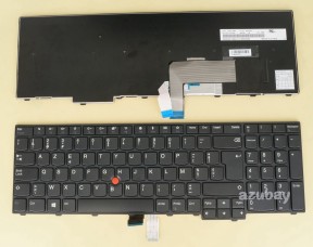 Belgian Keyboard AZERTY BE Belge Belgium Clavier Toetsenbord for Lenovo Thinkpad L570 (Type 20J8 20J9 20JQ 20JR), E531 (Type 6885 6887), E540 (Type 20C6 ), L540 (Type 20AU 20AV), L560 (Type 20F1 20F2), P50s (Type 20FK 20FL), T540 (Type 90L5 90L6), T540P (Type 20BE 20BF), T550 (Type 20CJ 20CK), T560 (Type 20FH 20FJ), W540 (Type 20BG 20BH), W541 (Type 20EF 20EG), W550s (Type 20E1 20E2) 01AX616 01AX657, Black, With slight scratches