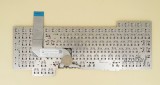 Russian Keyboard RU русский Клавиатура for Laptop Asus 0KNB0-E601RU00 ASM14C33SUJ442, For Backlight Version, Red Letters, No Frame
