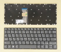 Arabic AR & US Keyboard for Laptop Lenovo PC1C-AR SN20N89632 V163520AS1-AR, Gray No Frame