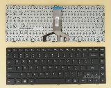 Azubay.com US UI English Keyboard For Laptop Lenovo ideapad 100-14IBD, Black with Frame.