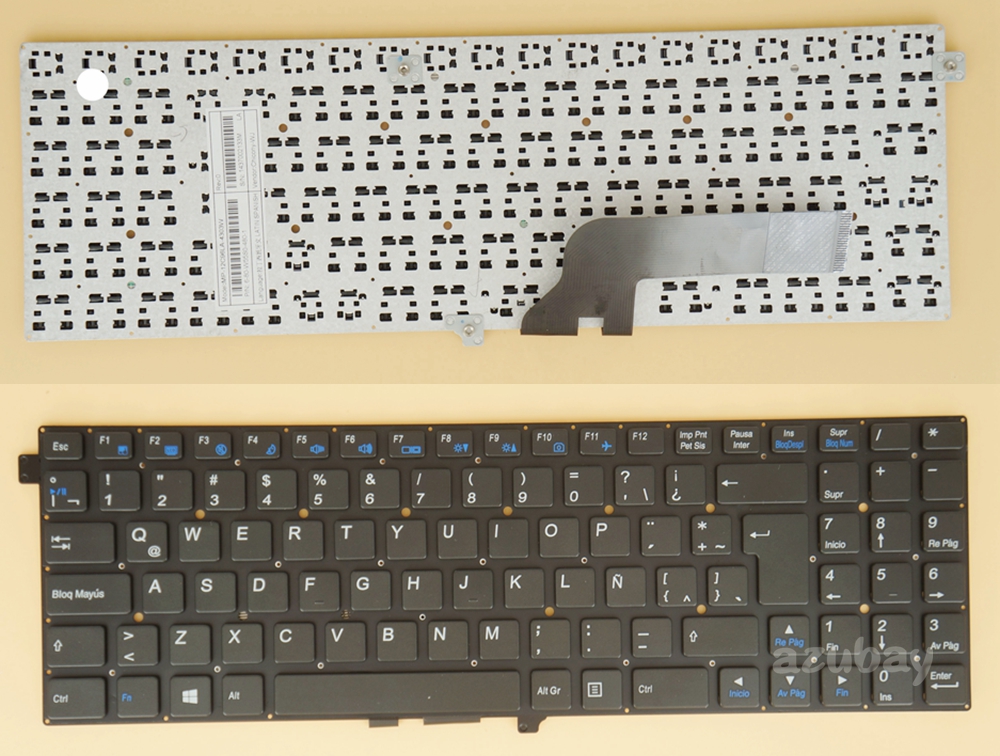 New FOR Clevo P655HP3-G P650HP3 P670HS-G Keyboard US Colorful Backlit Crystal 