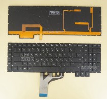 Russian Keyboard RU русский Клавиатура for HP Omen 17-an100 17-an100ur 17-an101ur 17-an102ur 17-an103ur 17-an104ur 17-an105ur 17-an106ur 17-an107ur 17-an108ur 17-an109ur 17-an110ur 17-an112ur 17-an114ur 17-an116ur 17-an117ur 17-an118ur 17-an119ur 17-an120ur 17-an121ur 17-an122ur, RGB Backlight, Black No Frame