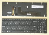 Azubay.com US UI English Keyboard for Clevo Sager NP8151 NP8152 NP8153 NP8155 NP8156 NP8157 NP8171 NP8172 NP8173 NP8174 NP8176 NP8177, XMG P507 P707, Medion eraser X7847, with RGB Backlight and Crystal Keys