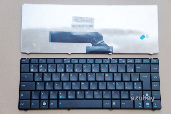 Brazilian Portuguese Keyboard Brazil BR-PT Brasil Teclado for Laptop Asus Pro88Q Pro8BC Pro8BID Pro8BIE Pro8BIJ Pro8BIL Pro8BIN Pro8BIP X87 X87Q X8A X8AAB X8AAD X8AAF X8AC X8AI X8AID X8AIE X8AIJ X8AIL X8AIN X8AIP, Black