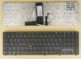 azubay.com 
Arabic French AF Keyboard for Laptop HP 638514-DW1 ARA-FR, 652553-DW1 61 701454-DW1 701977-DW1 NSK-HX5PV 9Z.N6GPV.52A 6037B0058435,  with Pointer, No Backlit, with Gray Frame