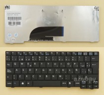 Spanish Keyboard SP Español Teclado for Laptop Sony V091978AK1 550103211-600-G, Black